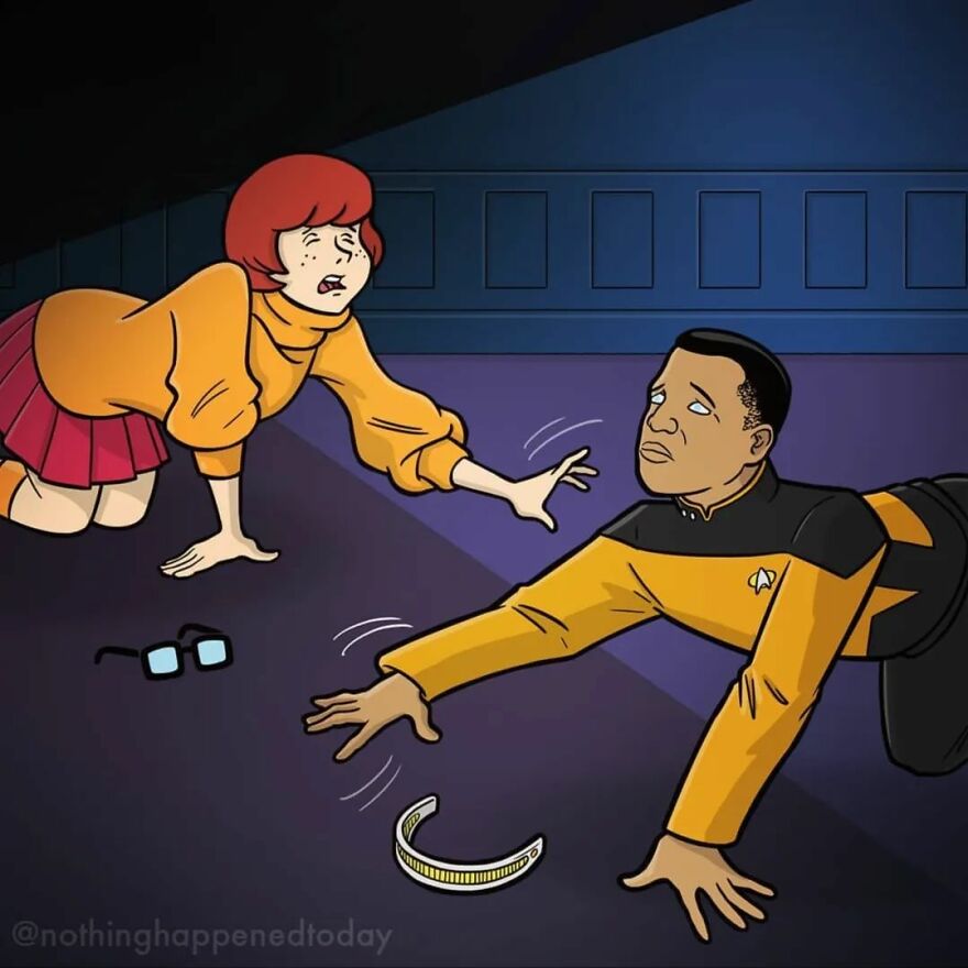 This Artist Continues To Ruin Our Childhoods, Revealing The Secret Lives Of Our Beloved Characters (40 New Pics)