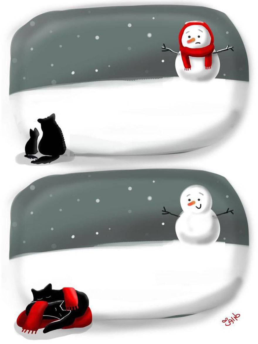 Iranian Artist Criticizes Modern Society With Thought-Provoking Illustrations (53 Pics)