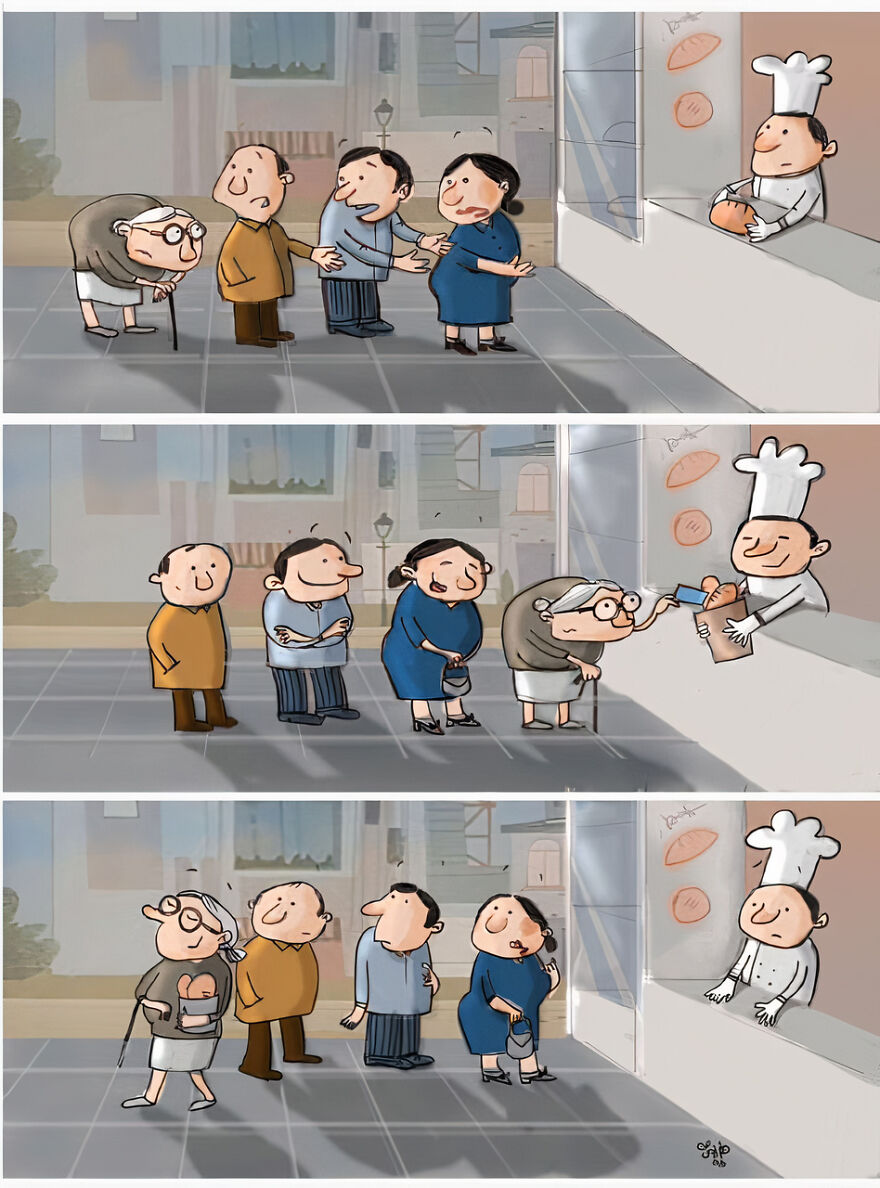 Iranian Artist Criticizes Modern Society With Thought-Provoking Illustrations (53 Pics)