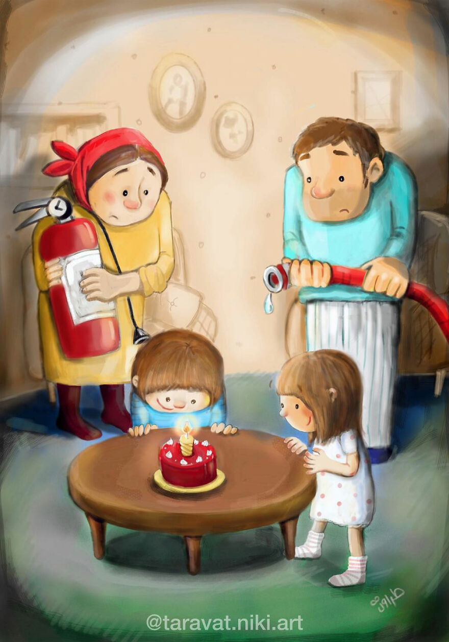 Iranian Artist Criticizes Modern Society With Thought-Provoking Illustrations (53 Pics)