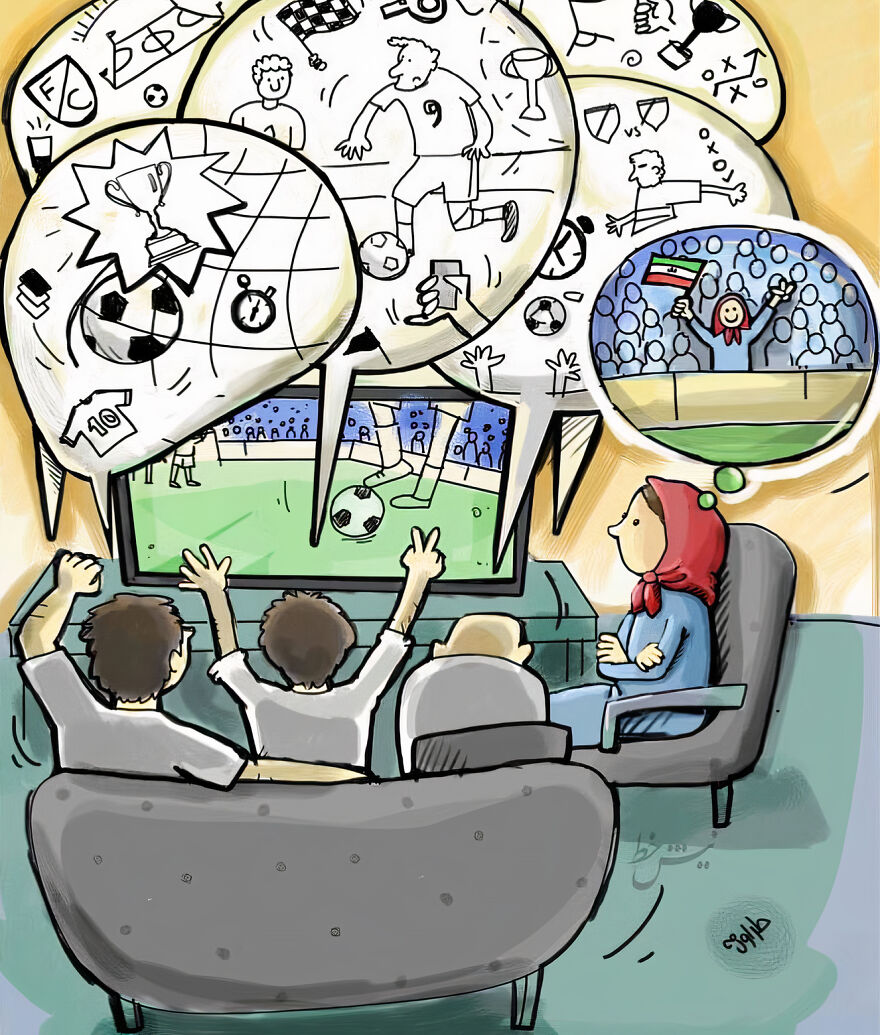 Iranian Artist Criticizes Modern Society With Thought-Provoking Illustrations (53 Pics)