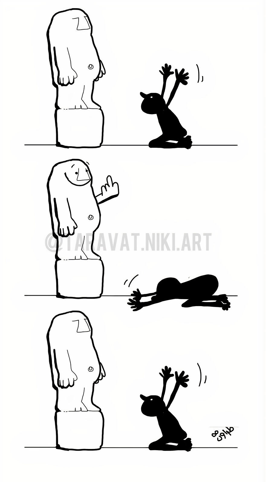 Iranian Artist Criticizes Modern Society With Thought-Provoking Illustrations (53 Pics)