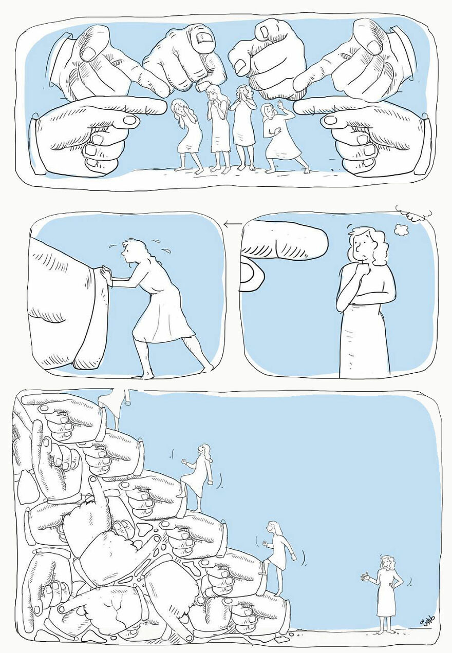 Iranian Artist Criticizes Modern Society With Thought-Provoking Illustrations (53 Pics)