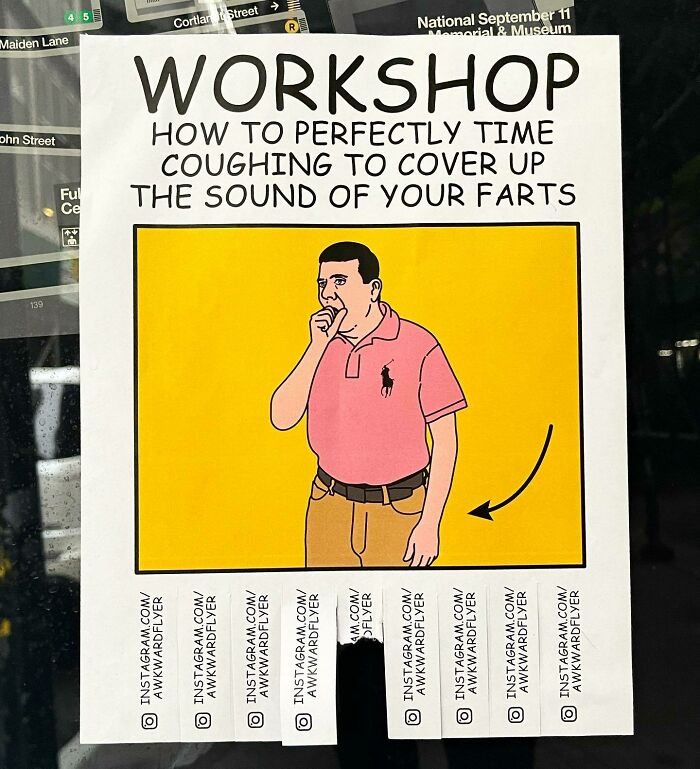 I Make Super Awkward Flyers And Hang Them In The Streets, Part 2 (20 Pics)