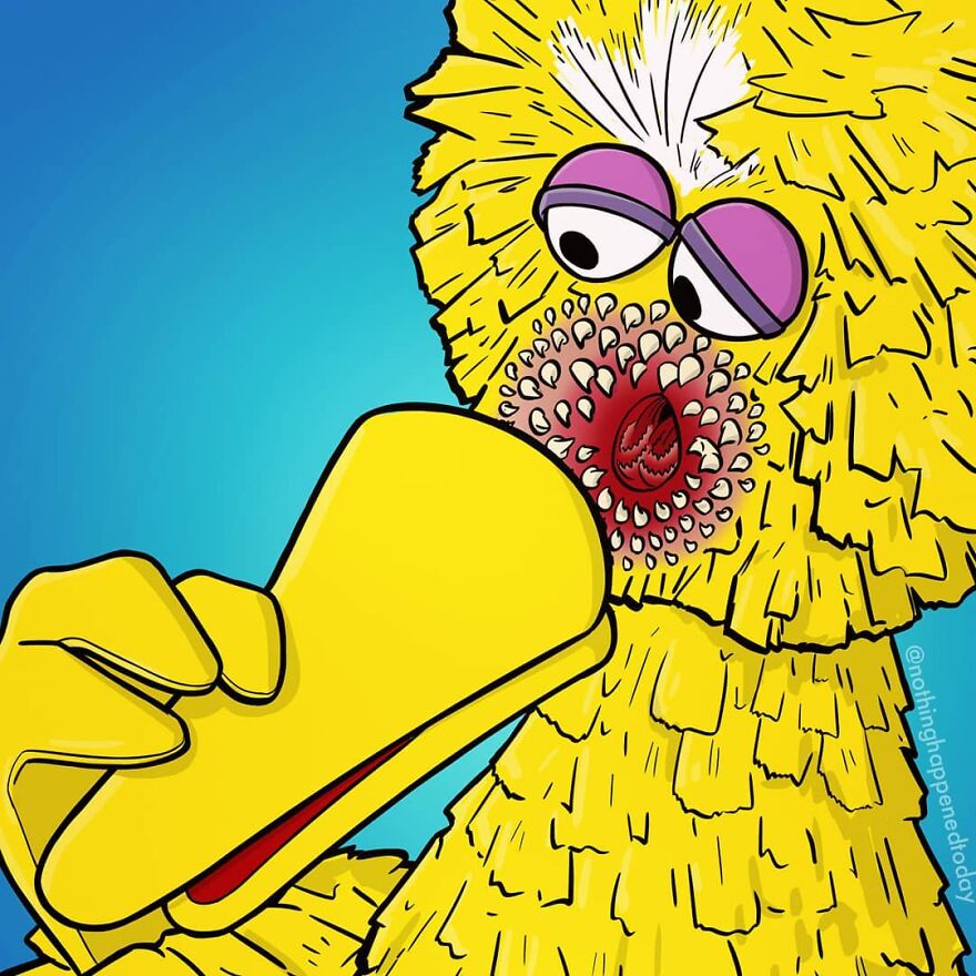 This Artist Continues To Ruin Our Childhoods, Revealing The Secret Lives Of Our Beloved Characters (40 New Pics)