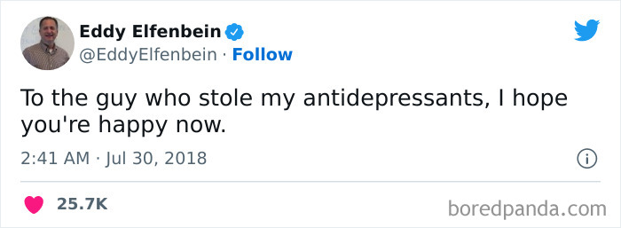 Stolen Antidepressants