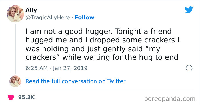 Oh You’re A Hugger? That’s Cute. I’m A *please Respect My Bubble-Er*