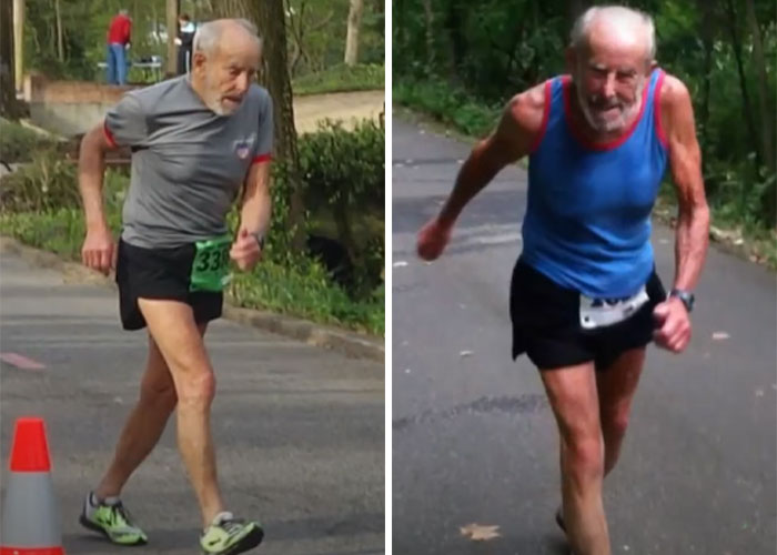 This Man Started Running To Battle The Grief Of Losing His Wife, Continues To Run 7 Decades Later This Man Started Running To Battle The Grief Of Losing His Wife, Continues To Run 7 Decades Later