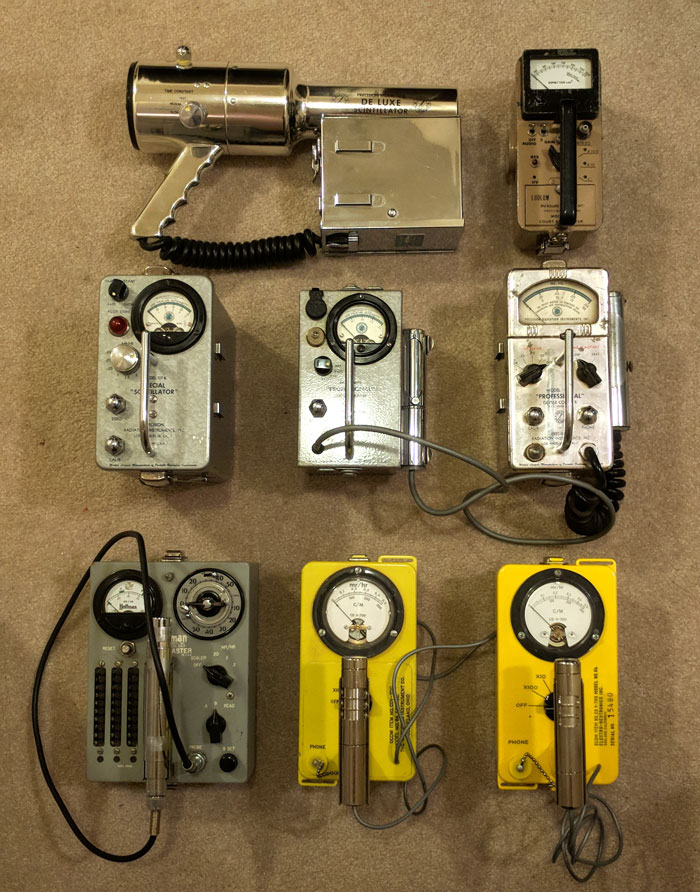 Radiation Survey Meter Collection