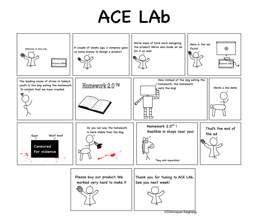 I Made A Series Of Comics About The Misadventures A Scientist Has At Their Lab (8 Comics)