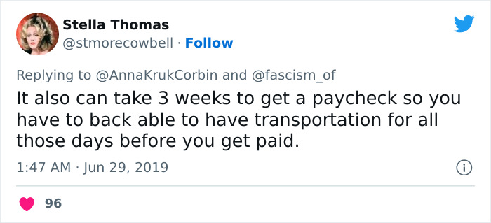 Woman Sparks Debates About How Low-Income Folks Can’t Even Afford To Hold A Job Because Of Ridiculously High Indirect Job Expenses Woman Sparks Debates About How Low-Income Folks Can’t Even Afford To Hold A Job Because Of Ridiculously High Indirect Job Expenses