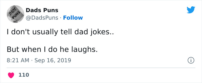 I Don't Usually Tell Dad Jokes