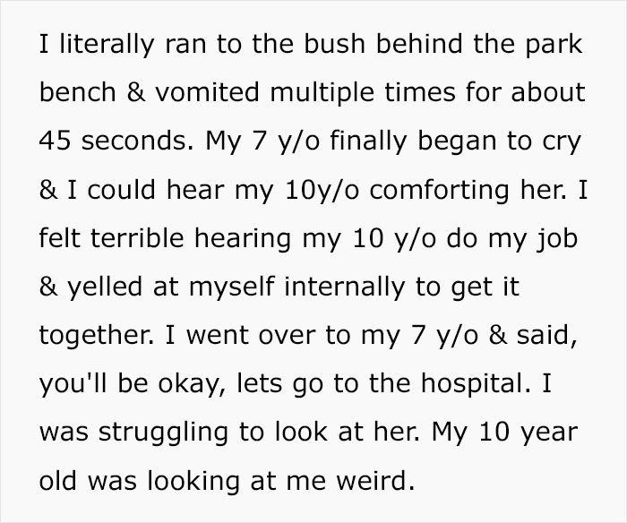 Husband Gets Schooled By Wife After He Has A Physical Nauseating Reaction To His Daughter Breaking Her Arm In Half, Wonders If He Deserved It Husband Gets Schooled By Wife After He Has A Physical Nauseating Reaction To His Daughter Breaking Her Arm In Half, Wonders If He Deserved It