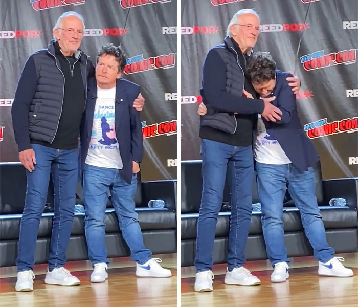 Emotional Reunion Of “Back To The Future” Stars Goes Viral, Touching Millions On The Internet