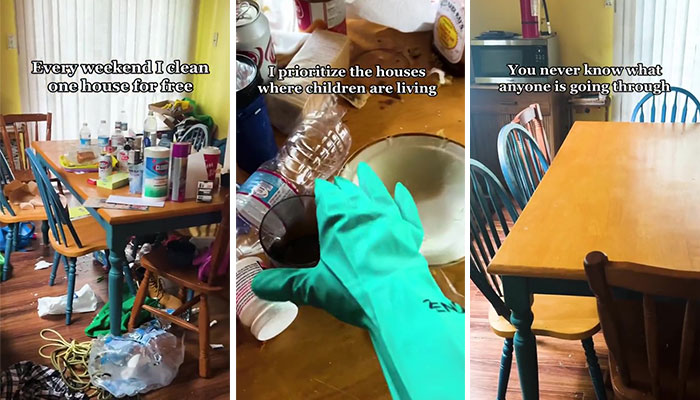 Psychology Student Deep Cleans “Unlivable” Homes To Help Their Owners’ Mental Health