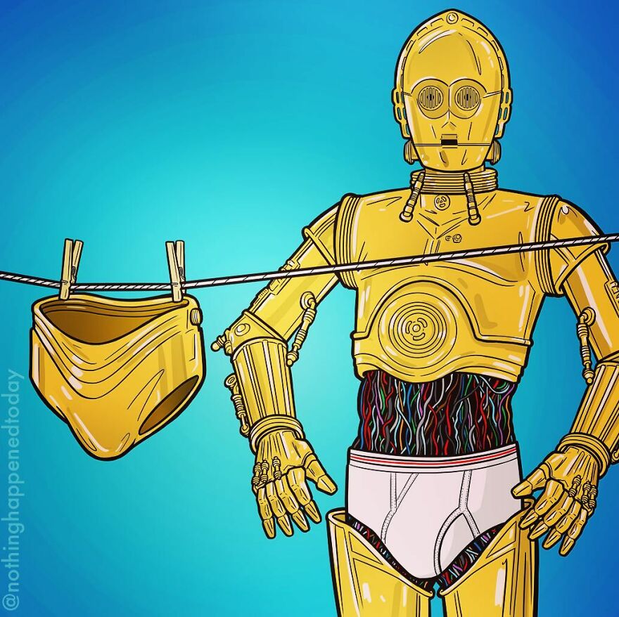 This Artist Continues To Ruin Our Childhoods, Revealing The Secret Lives Of Our Beloved Characters (40 New Pics)