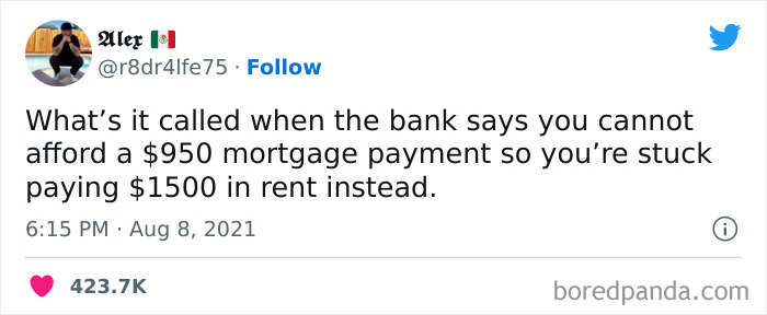 Just Get A Mortgage!