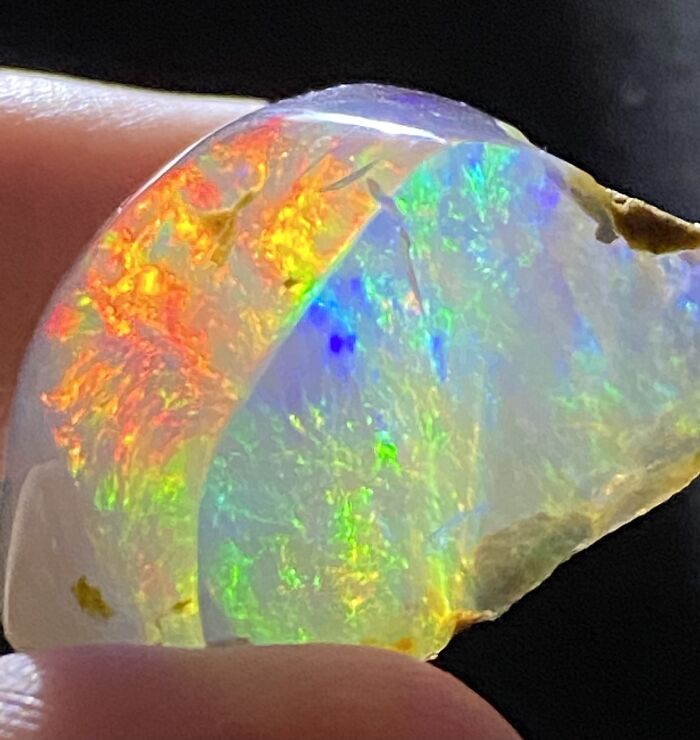 Ethiopian Opal Specimen (Check Out Those "Windows" With Contrasting Color)