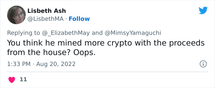 Folks Online Are Cracking Up At This Man For Choosing Crypto Assets Over The House In His Divorce Folks Online Are Cracking Up At This Man For Choosing Crypto Assets Over The House In His Divorce