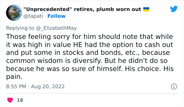 Folks Online Are Cracking Up At This Man For Choosing Crypto Assets Over The House In His Divorce
