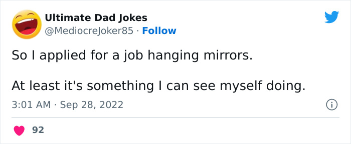 So I Applied For A Job Hanging Mirrors
