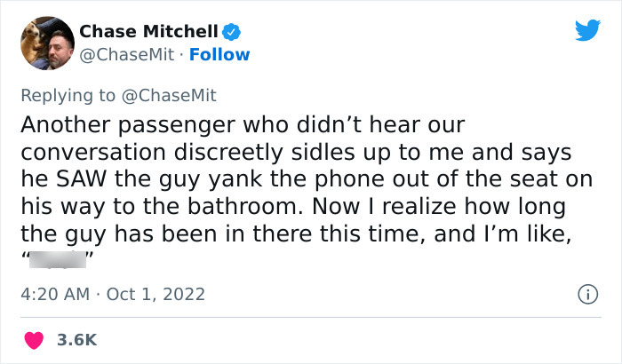 Guy Goes Viral On Twitter With Almost 41K Likes For Revealing How He Got His Phone Stolen While On A Plane