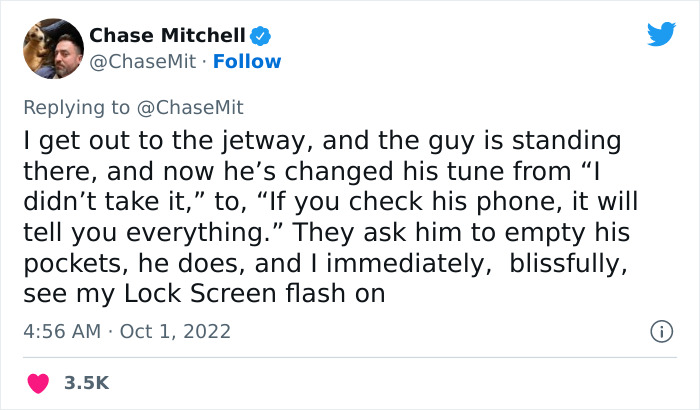 Guy Goes Viral On Twitter With Almost 41K Likes For Revealing How He Got His Phone Stolen While On A Plane