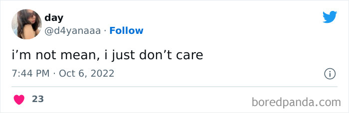 When Someone Thinks You're Mean