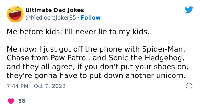 I Never Lie To My Kids