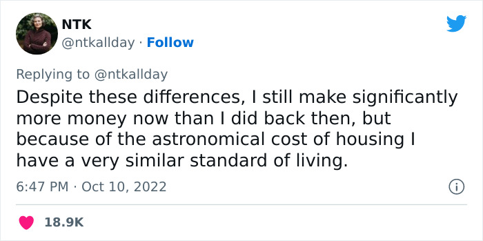 People Compare Their Living Costs In The Past Vs. Now, And The Reality Is Devastating People Compare Their Living Costs In The Past Vs. Now, And The Reality Is Devastating