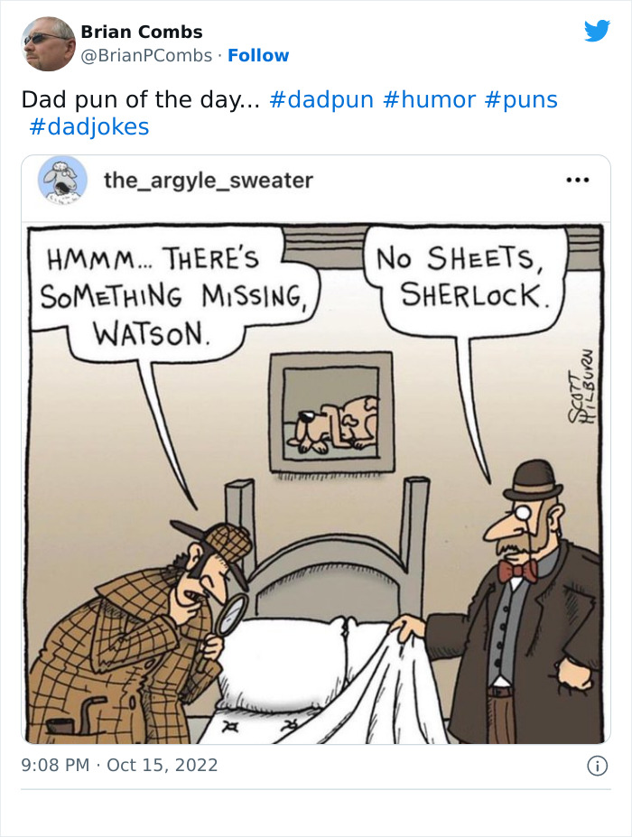 No Sheets, Sherlock