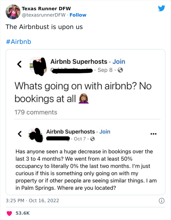 People Laugh At This Airbnb Host’s Post In Which They Are Confused As To Why Their Bookings Are Decreasing