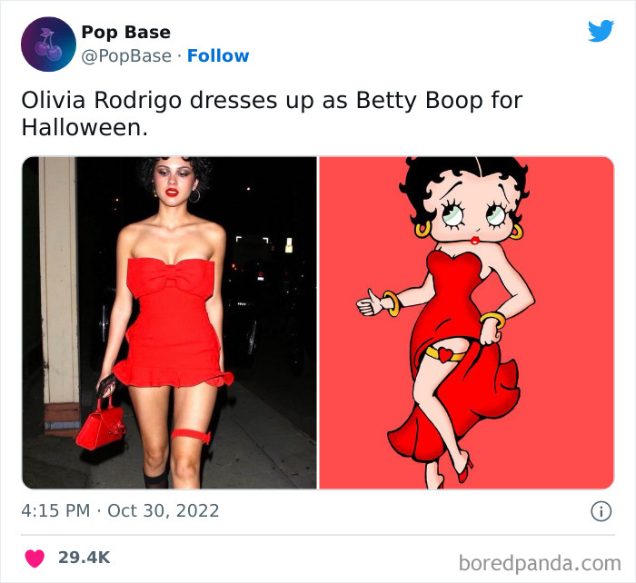 Olivia Rodrigo As Betty Boop