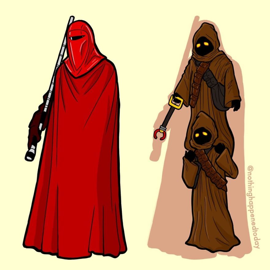 This Artist Continues To Ruin Our Childhoods, Revealing The Secret Lives Of Our Beloved Characters (40 New Pics)