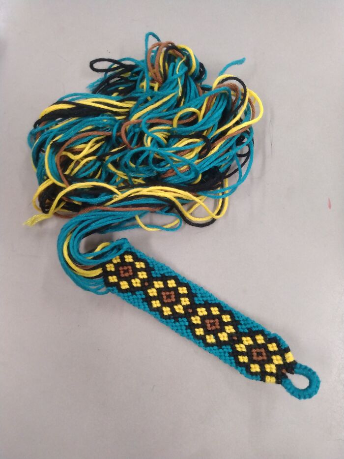 A Sort Of Bracelet In Progress