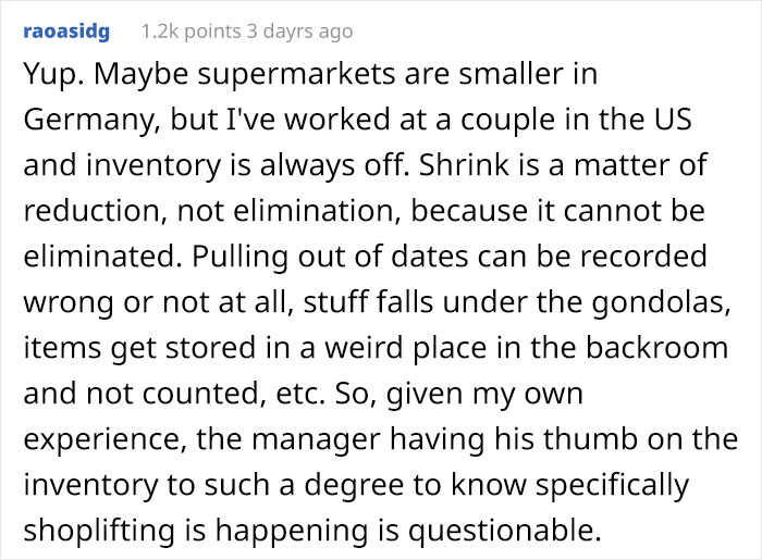 "Today I Messed Up By Going To A Supermarket Chain And Admitting I Shoplifted For 2 Years" "Today I Messed Up By Going To A Supermarket Chain And Admitting I Shoplifted For 2 Years"