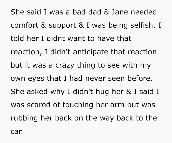 Husband Gets Schooled By Wife After He Has A Physical Nauseating Reaction To His Daughter Breaking Her Arm In Half, Wonders If He Deserved It Husband Gets Schooled By Wife After He Has A Physical Nauseating Reaction To His Daughter Breaking Her Arm In Half, Wonders If He Deserved It