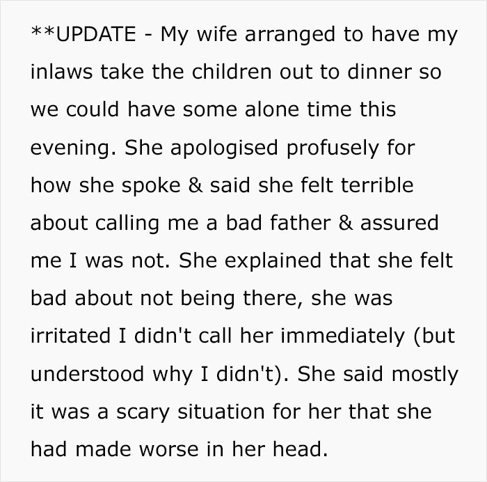 Husband Gets Schooled By Wife After He Has A Physical Nauseating Reaction To His Daughter Breaking Her Arm In Half, Wonders If He Deserved It Husband Gets Schooled By Wife After He Has A Physical Nauseating Reaction To His Daughter Breaking Her Arm In Half, Wonders If He Deserved It