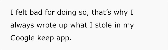 "Today I Messed Up By Going To A Supermarket Chain And Admitting I Shoplifted For 2 Years" "Today I Messed Up By Going To A Supermarket Chain And Admitting I Shoplifted For 2 Years"