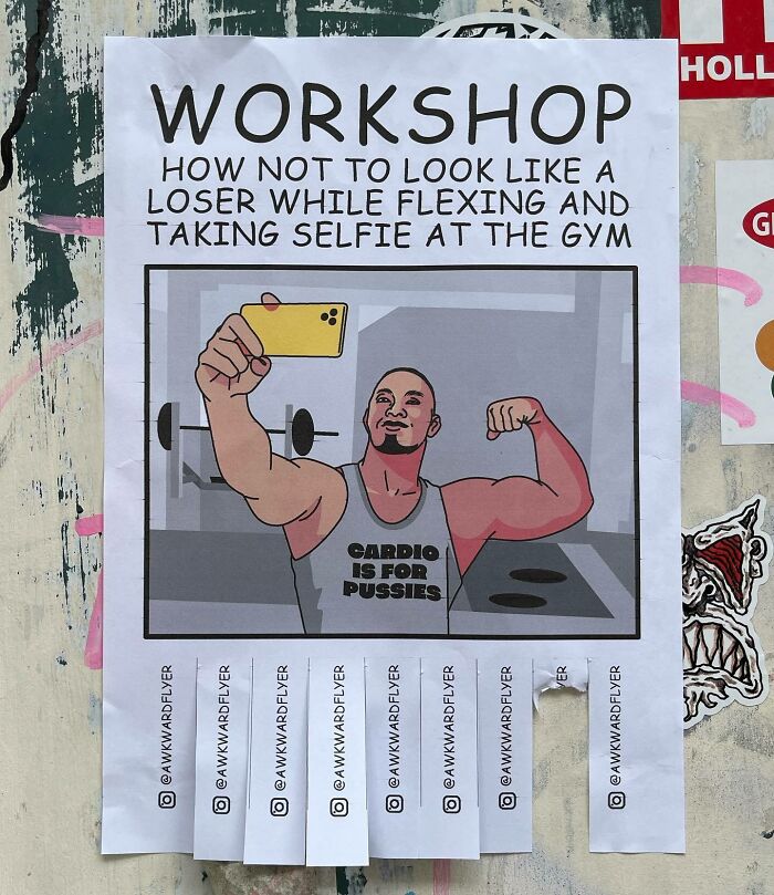 I Make Super Awkward Flyers And Hang Them In The Streets, Part 2 (20 Pics)