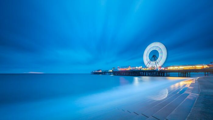 Classic View Commended: Philip Durkin, 'Blue In Blackpool'