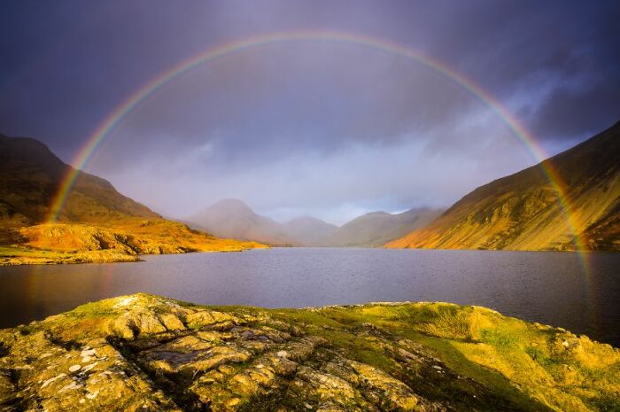 Classic View Commended: Stu Meech, 'Wastwater Rainbow'