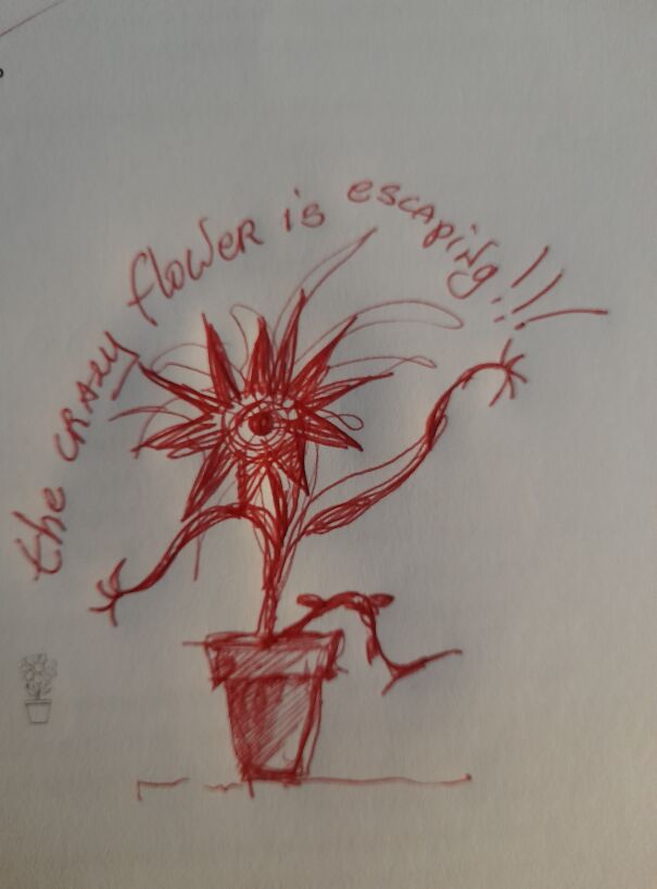 My Brain Was Trying To Escape From A Really Boring Phone Conversation