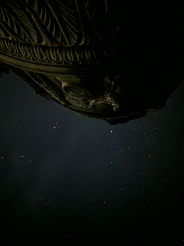 Nighttime At My Favorite Place To Stargaze On My College's Campus