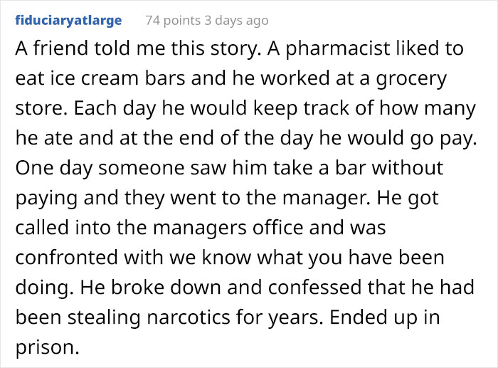 "Today I Messed Up By Going To A Supermarket Chain And Admitting I Shoplifted For 2 Years" "Today I Messed Up By Going To A Supermarket Chain And Admitting I Shoplifted For 2 Years"