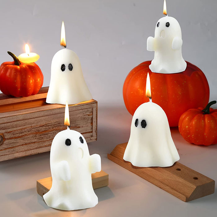 Cute Ghost Candles