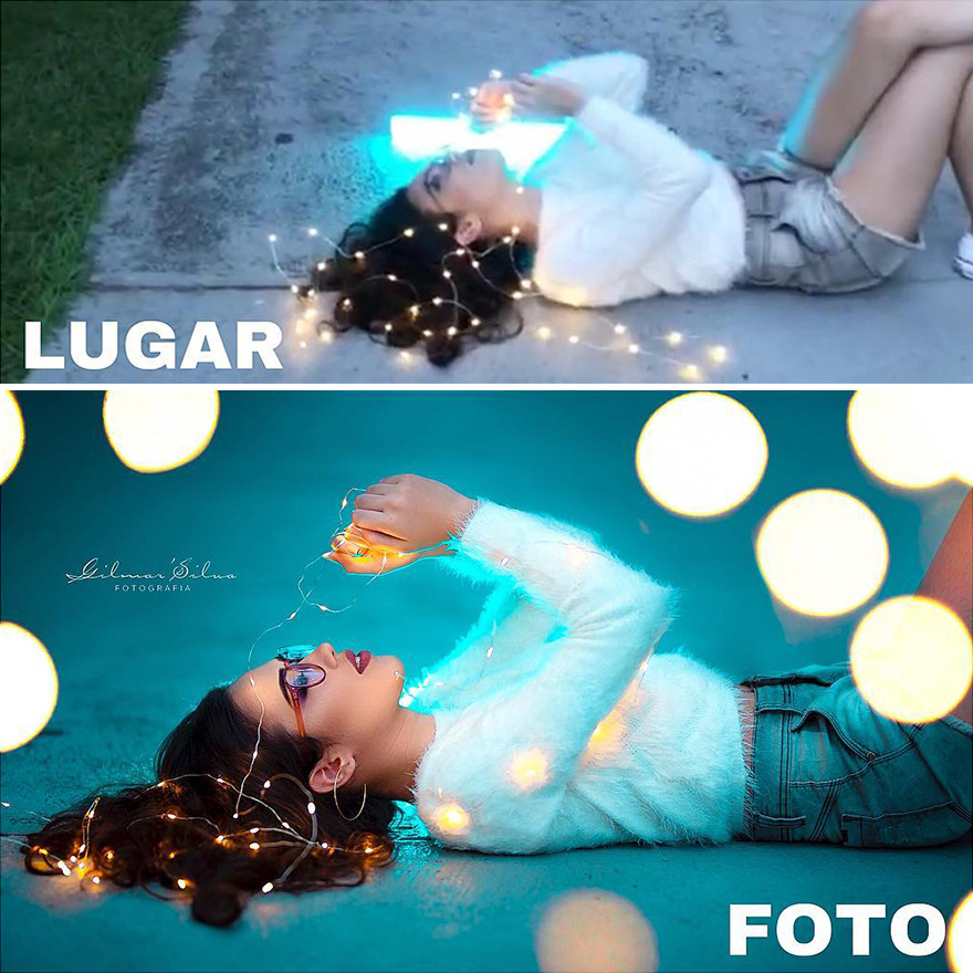 Photographer Continues To Show The Backstage Of His Work Proving That In Simple Places You Can Make Great Photos