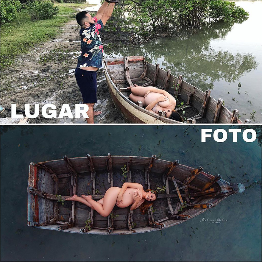 Photographer Continues To Show The Backstage Of His Work Proving That In Simple Places You Can Make Great Photos