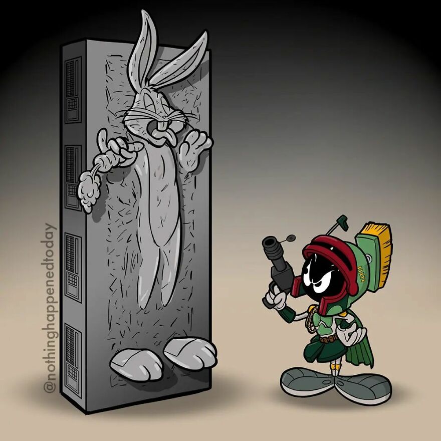 This Artist Continues To Ruin Our Childhoods, Revealing The Secret Lives Of Our Beloved Characters (40 New Pics)