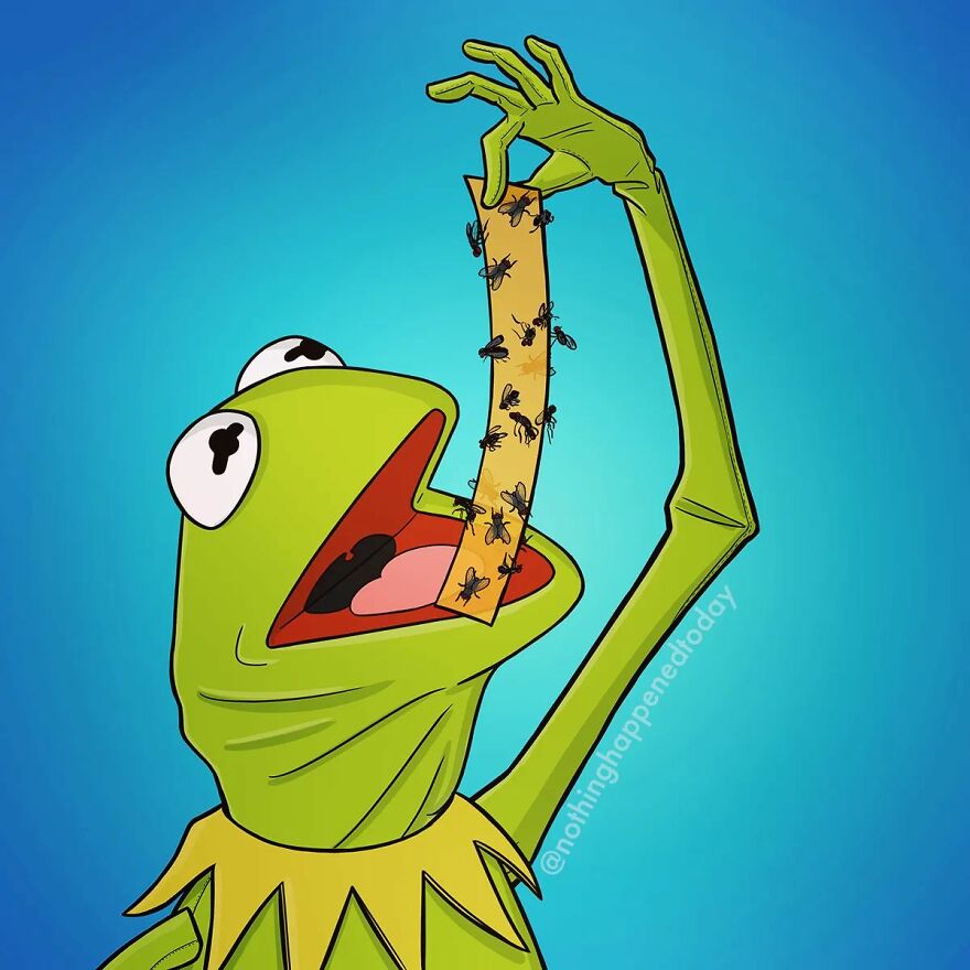 This Artist Continues To Ruin Our Childhoods, Revealing The Secret Lives Of Our Beloved Characters (40 New Pics)